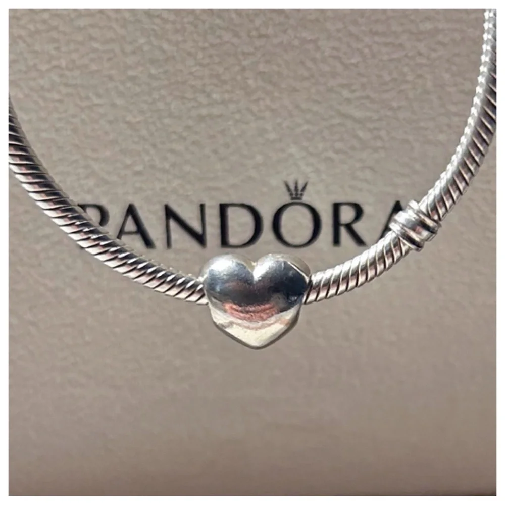 Retired PANDORA Heart Charm | 925 ALE #790137 - Picture 3 of 5